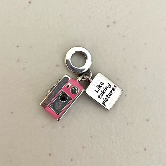 Camera Photographer Loving Memory Bracelet Charm - Picture 2 of 4
